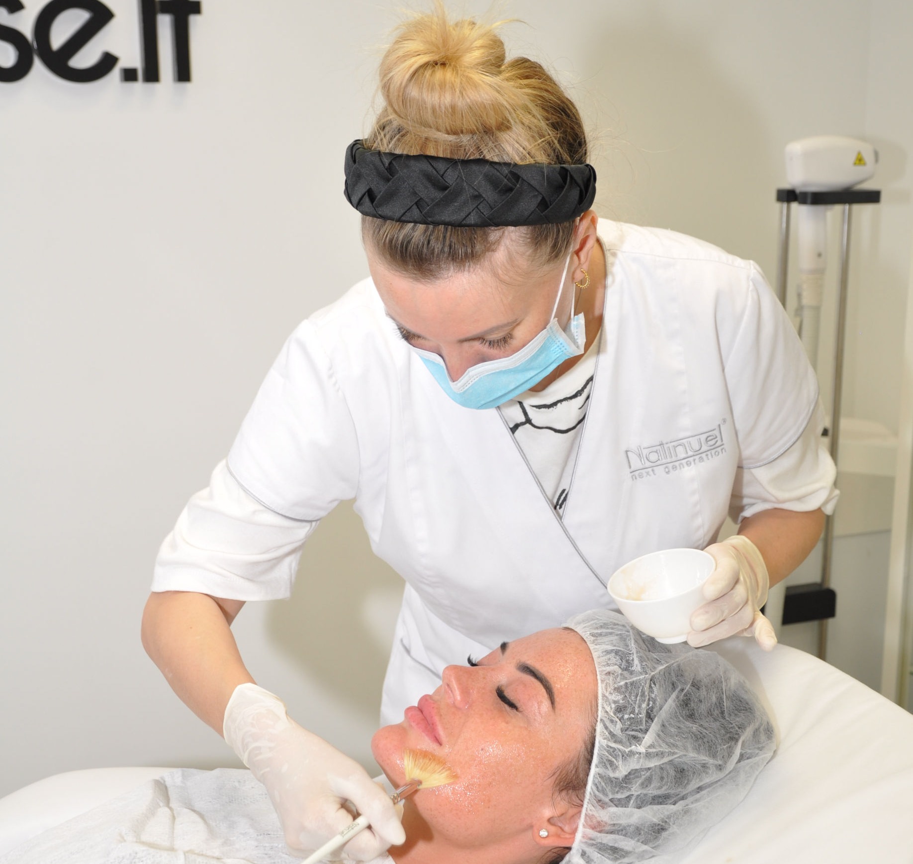 Kosmetologinė veido procedūra